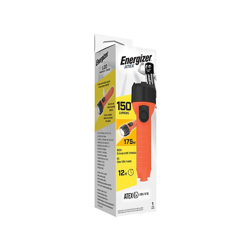 Energizer® Intrinsically Safe® 2AA LED Flashlight